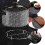 Stainless Steel Oven Steamer Rack Round 2 pcs 3