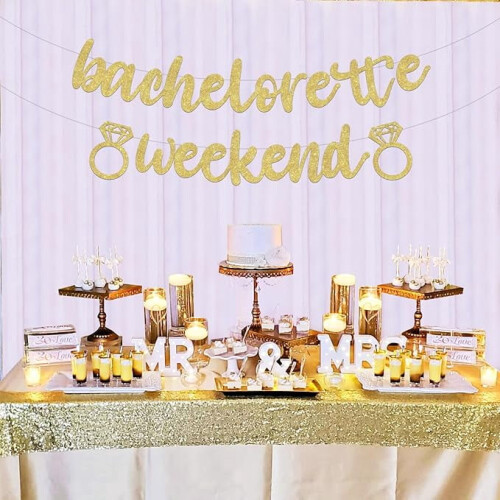 Bachelorette Weekend Banner Decoration 1 Pack 2