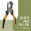 Piano Tuning Pliers Black Yellow 1 Piece 6