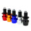 Motorcycle Handlebar End Caps Blue Aluminum 2 Pcs 8