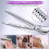 Dog Grooming Scissors Titanium Coated 6-in-1 2