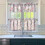 Pink Branches Kitchen Curtains and Valance Set 3-Piece Rod 2