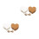 Heart-Shaped Paper Tags with String 400 pcs 4