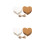 Heart-Shaped Paper Tags with String 400 pcs 6