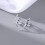 Sterling Silver Snake Cuff Earrings Clip-On No Piercing 4