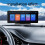 Carplay Sem Fio de 10,26 Polegadas e Android Auto Stereo com Câmera de Backup AHD, RáDio PortáTil para Carro  Mirror Link 9