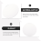 White Acrylic Round Makeup Mirror DIY Supply 5