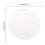 White Acrylic Round Makeup Mirror DIY Supply 2