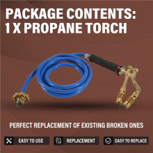 High Temperature Welding Torch Silver Copper Aluminum Welding Tools Propane Gas Torch