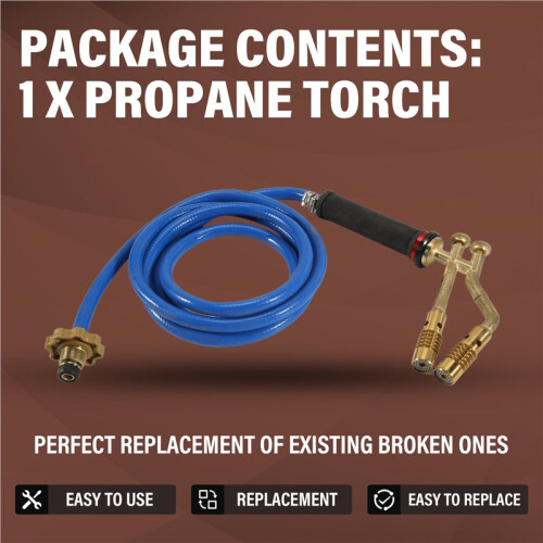 High Temperature Welding Torch Silver Copper Aluminum Welding Tools Propane Gas Torch