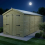 8 x 20 Apex Shed Tanalised (Double Door, No Windows) 3