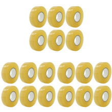 18 Pack Clear Hockey Tape Multipurpose Tape Roll Shin Pad Sock Tape Roll Sports Gear 2.4cmx28M Hockey Sports Gifts