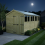 8 x 20 Apex Shed Tanalised (Double Door, With Windows) 3