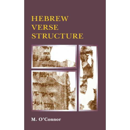 Hebrew Verse Structure by Michael Patrick OConnor Hardcover Book
