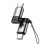 NEXTBATT USB-C-Buchse auf Micro-USB-Stecker-Adapter - Schwarz/Grau 1