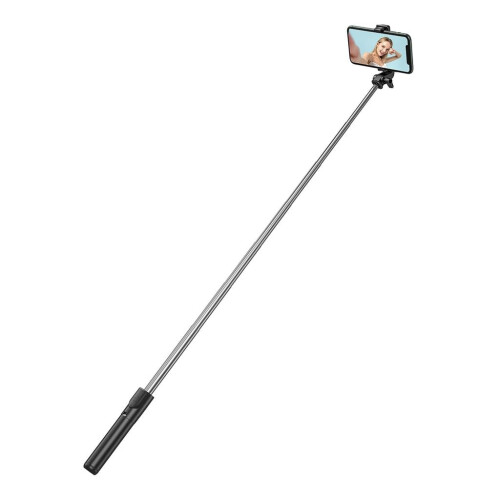 Bastão de selfie / Tripé telescópico para celular, 1m