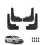 Hyundai Sonata 2018–2019 Mud Guards Front Rear 4-Piece 1