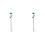 Bee Watering Station Flower Design 2 Pcs 1