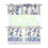Kitchen Curtains Set with Valance Purple Hydrangeas 1