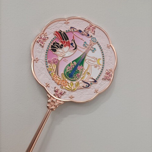Hand Mirror Hummingbird Embossing Metal 1 Pack