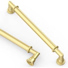Kitchen Cabinet Handles Brushed Gold 10 Pack 160mm