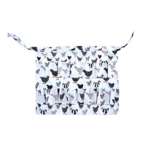 Chicken Egg Collecting Apron with Pockets 10.4x12.4 inches