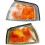 Clear and Amber Signal Light Lenses with Bulbs for 1