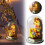 Book Light Sculpture Man-Shaped Night Light 1 Pack 1