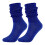 Men's Wool Thermal Socks Blue Medium-High Tube One Size 1