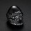 Men's Stainless Steel Skull Ring Gothic Punk Style Size 1