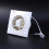 White Wall Exhaust Fan Home Use Quiet Ventilation ABS Frame 1