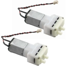 370DC Two-Hole Self-Priming Water Pump with Flow Sensor 2PCS