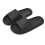 Pillow Slippers Unisex Cushioned Thick Sole Black Size 9 1