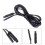 Backup Camera Extension Cable 4-Pin Aviation Black 1