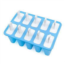 Molds 10 Pieces Molds Silicone Free Ice Easy Release Mold 10 Sticks Ice Easy 10
