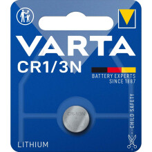 Lithium Knapcelle Batteri CR1/3N | 3 V | 170 mAh | 1-Blister