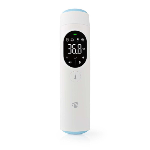 SmartLife Infrarødt Termometer | LED Display | Øre / Pande | Hvid