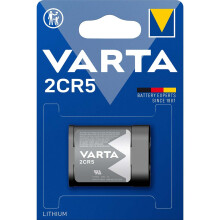 Lithium Battery 2CR5 | 6 V DC | 1400 mAh | 1-Blister | Grå / Sølv