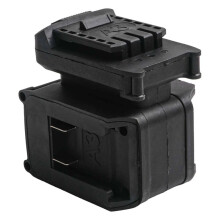 Battery Adapter Converter for Impact Drill Electric Wrench Screwdriver Work Light 2 in 1 Battery Converter for Dayi A3