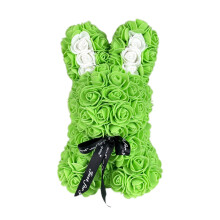 Valentine's Day Rose Bunny Foam Plush Toy Gift Box 1 Piece