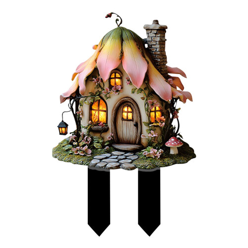 Dreamy Mushroom House Decor 2D Flat 3-Pack
