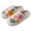 Home Slippers Fleece-Lined Round Toe Size US 7.5 1