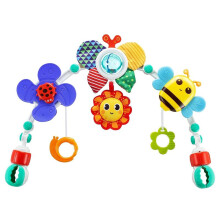 Adjustable Arch Bassinet Toys for Infant & Toddlers, Stroller Arch, Baby Crib Toys for Stimulating Baby'S Senses