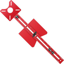 Router Milling Bracket, Cabinet Hardware Jig Router Guide, Router Circle Cutting Jig, Trimming Machine Flip Board