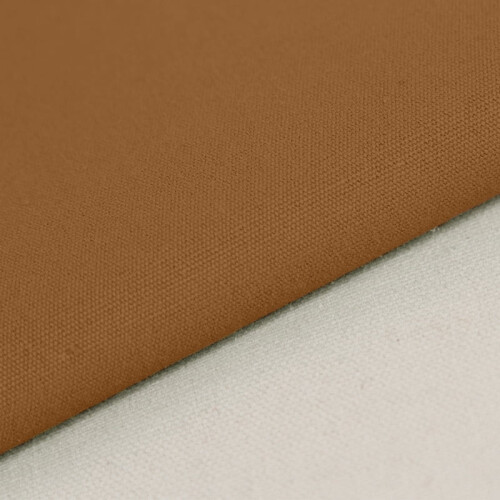 Cotton Canvas Fabric Brown 39 x 59 Inches