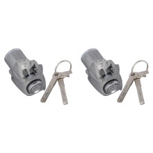 2X Cilindro de Cerradura de Puerta Delantera Izquierda, Cerradura de Encendido 1647600177 A1647600177 para - X164 W251 W164 GL R Clase M