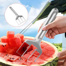 Stainless Steel Watermelon Cutter with Fork 2 PCS