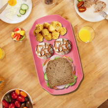 Octagonal Tray Non-Slip Surface 1 Piece