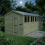 8 x 20 Apex Shed Tanalised (Single Door, With Windows) 3