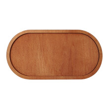 Solid Wood Hand-Polished Multi-Functional Tray 1pc